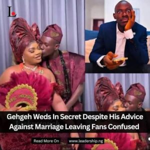 Gehgeh’s Secret Wedding Sparks Online Frenzy as Viral Videos Leave Fans Questioning His Long-Held Views on Marriage