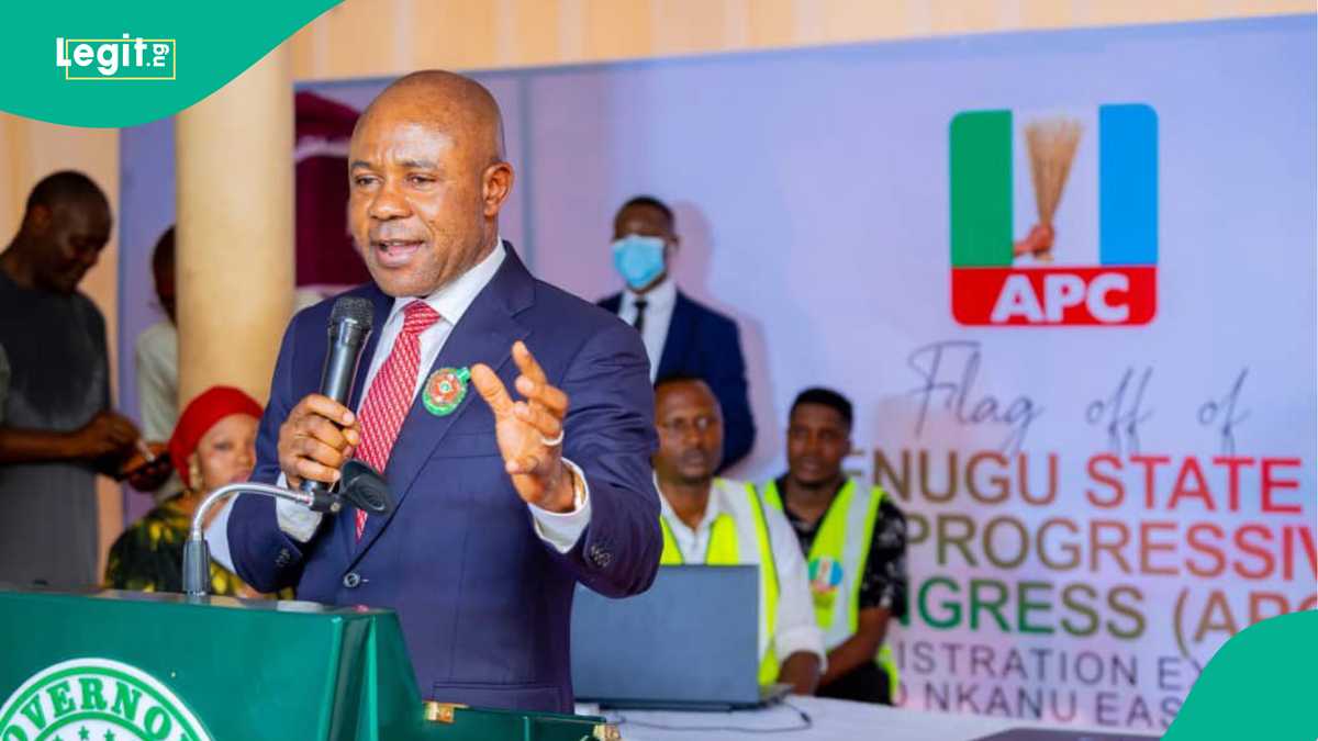 Nigerian workers celebrating with placards after Governor Mbah approves funds for workers