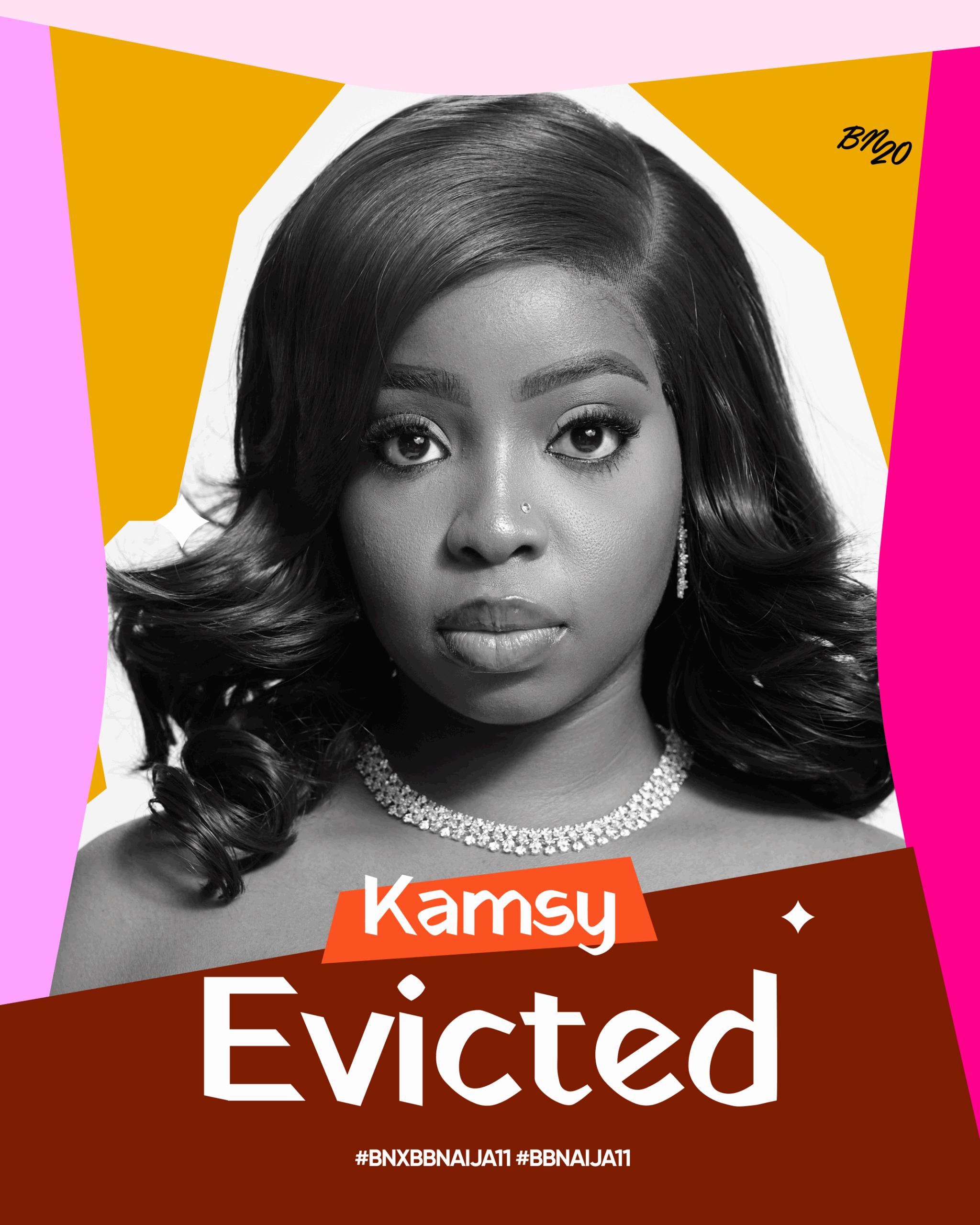 Empty chairs in the BBNaija house after Kamsy Uzoma's eviction