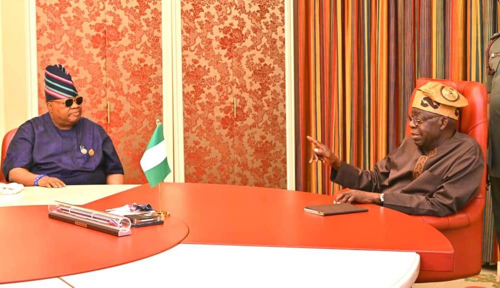 The Nigerian Presidential Villa in Abuja, symbolising leadership and governance after the Osun election.