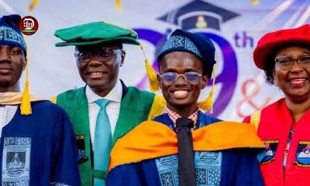 LASU top graduates get ₦20m each from Sanwo-Olu