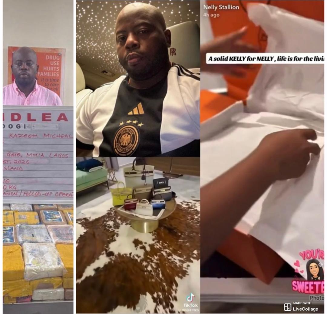 Luxury Lagos apartment balcony showing the flamboyant lifestyle of a suspected drug dealer