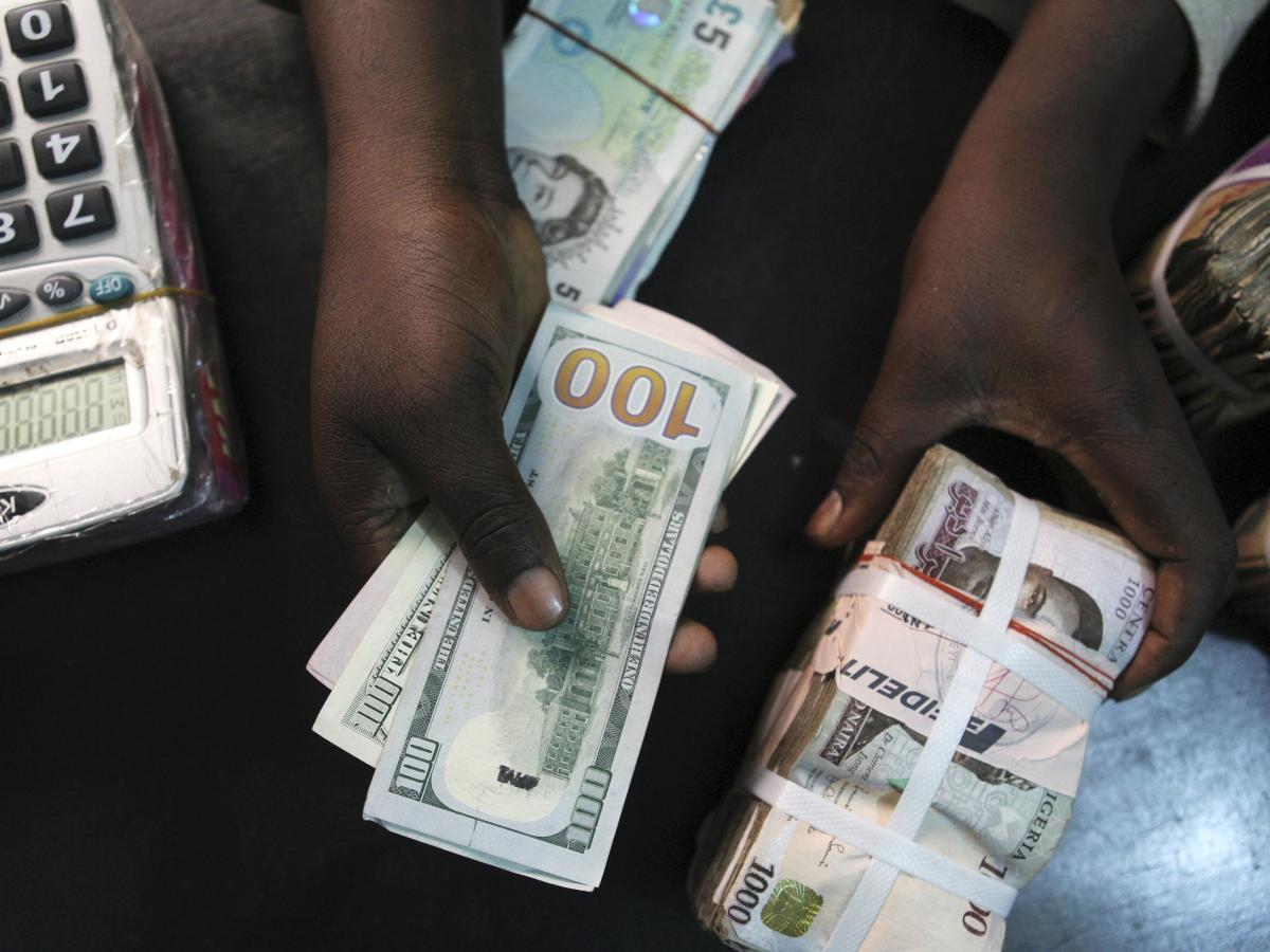 A vibrant Lagos market scene symbolising the dollar to naira black market rate dynamics in Nigeria