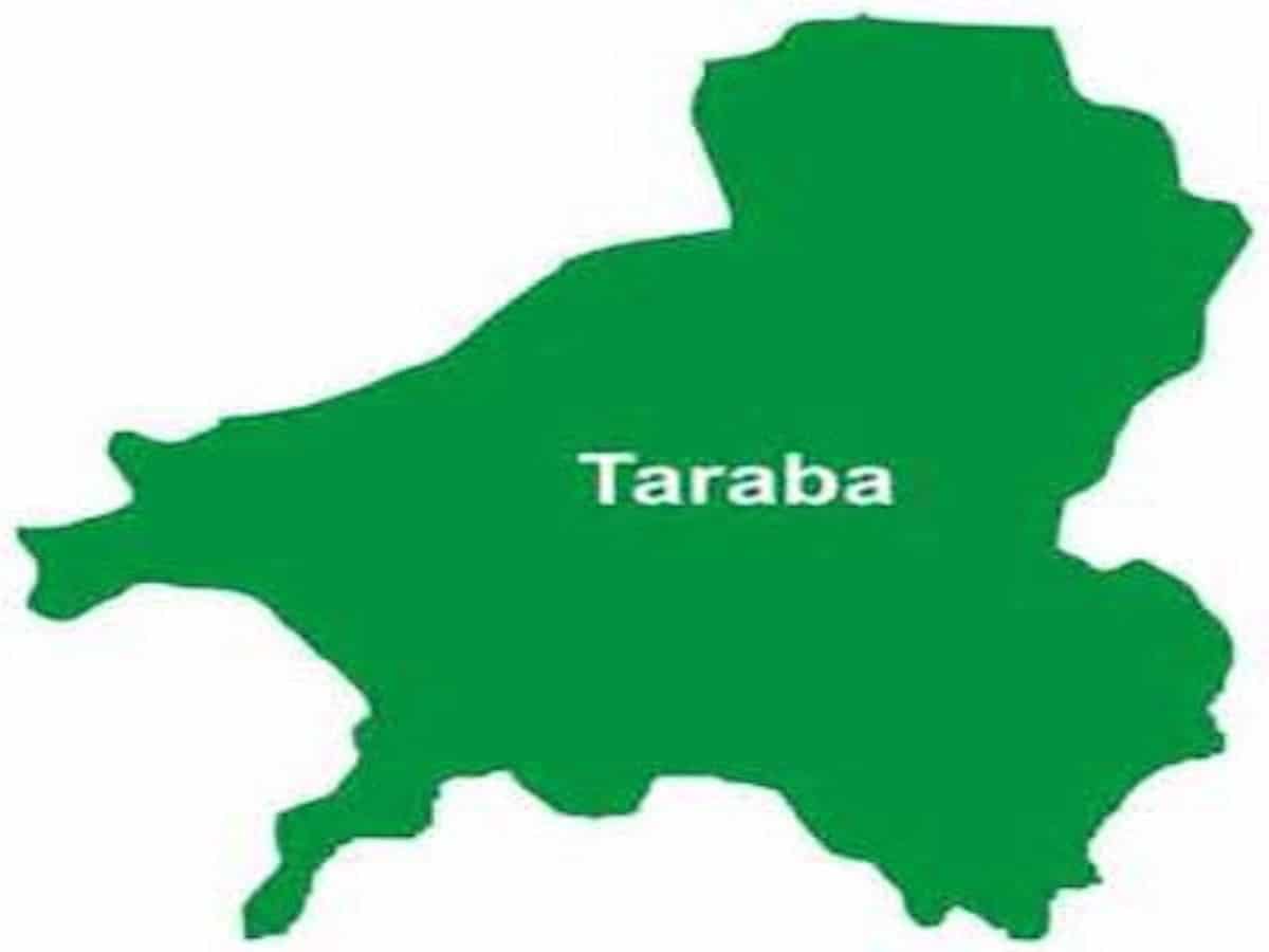 Row of heavy-duty mining machines in Taraba State after being returned to owners
