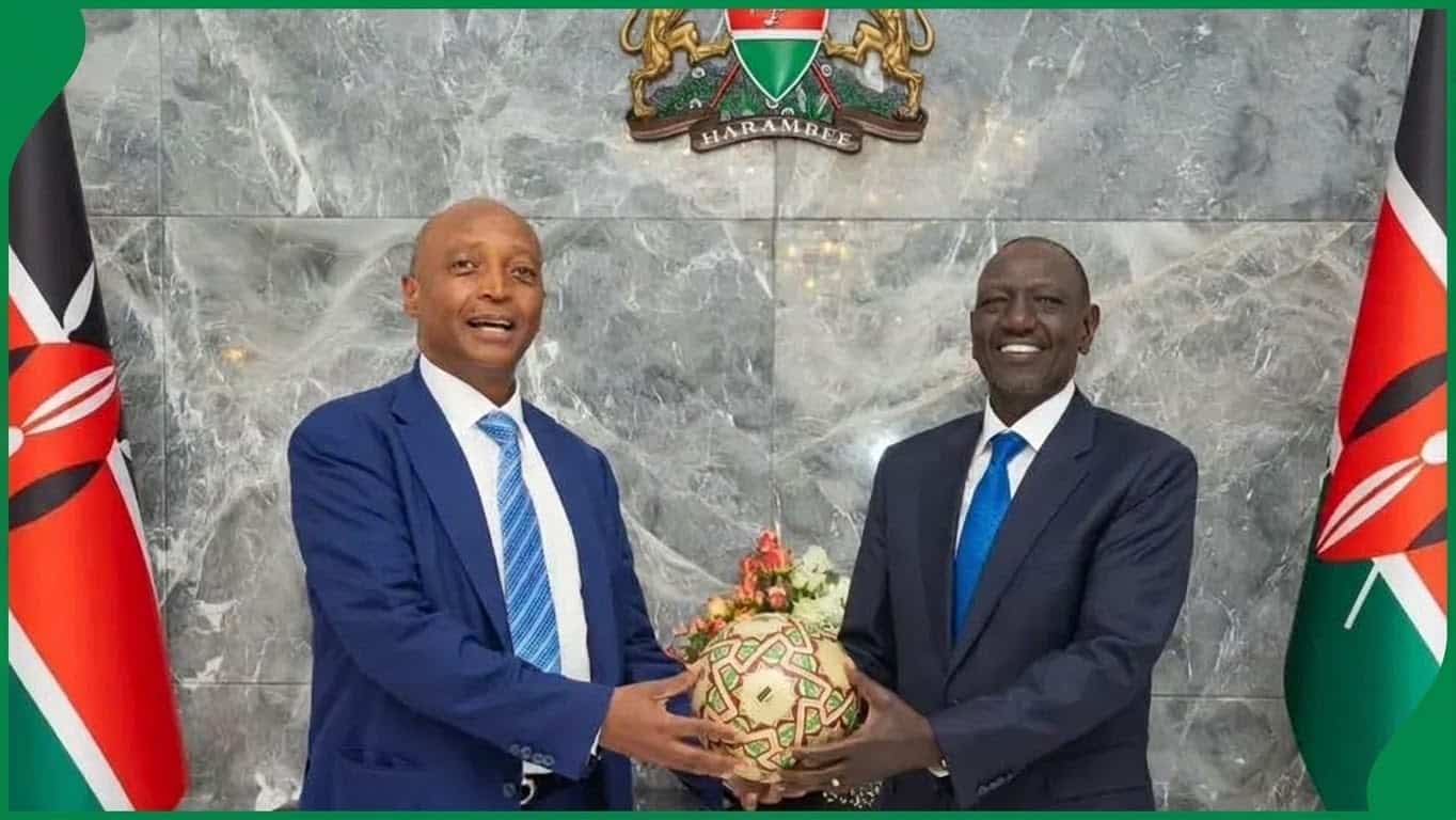 African stadium under construction symbolizing the urgent preparations for the 2027 AFCON tournament hosted by Kenya, Tanzania, and Uganda.