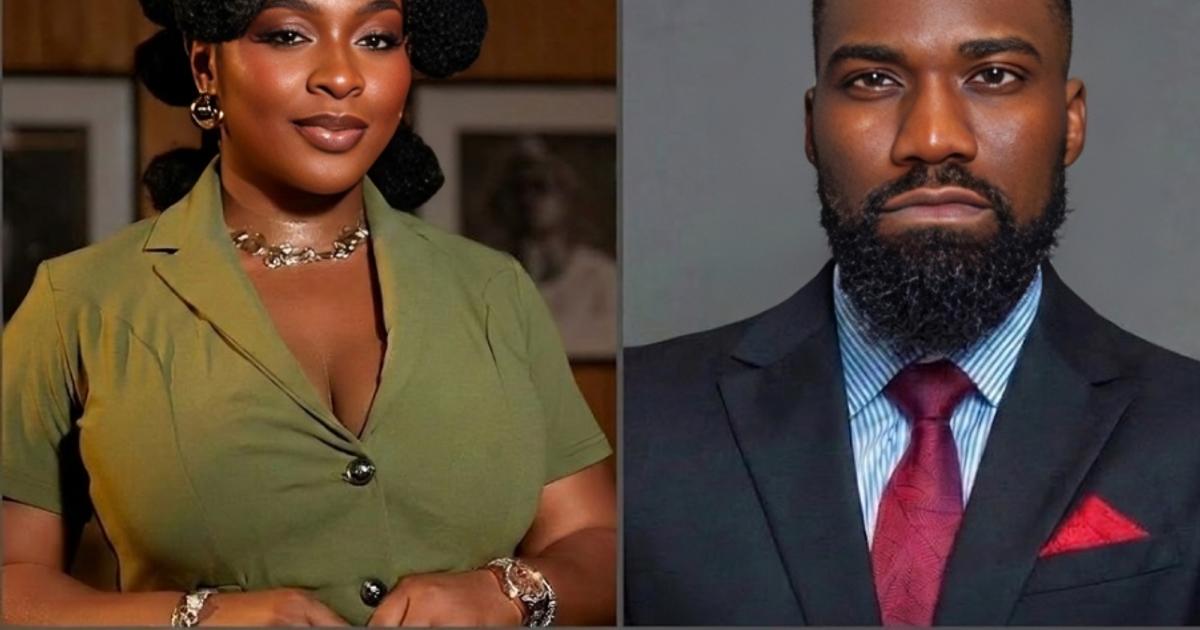 A professional portrait of Kunle and Tracy Adesuyi, the founders of WinsGalore, in a modern Lagos office setting, symbolizing their entrepreneurial journey and success in 2026.