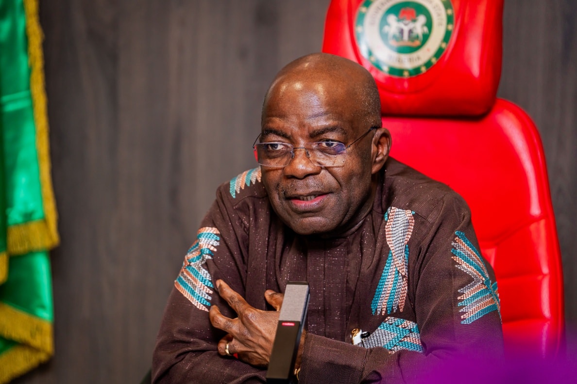 Abia State skyline with new infrastructure symbolising fiscal progress