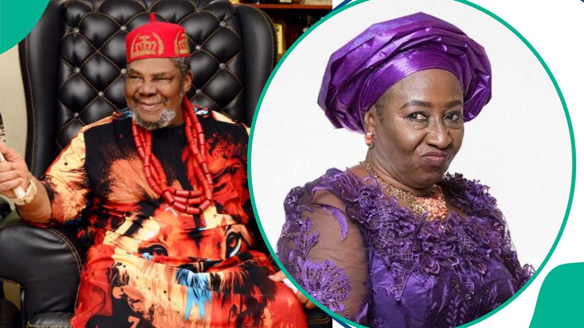 Symbolic Nigerian living room scene representing elder companionship and Nollywood legacy.