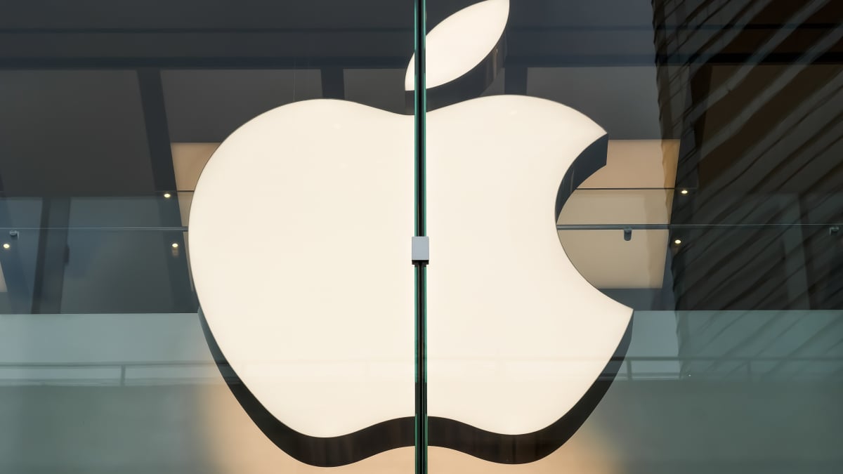 A foldable iPhone Ultra displayed on a dark marble surface, showcasing its sleek design and large screen.