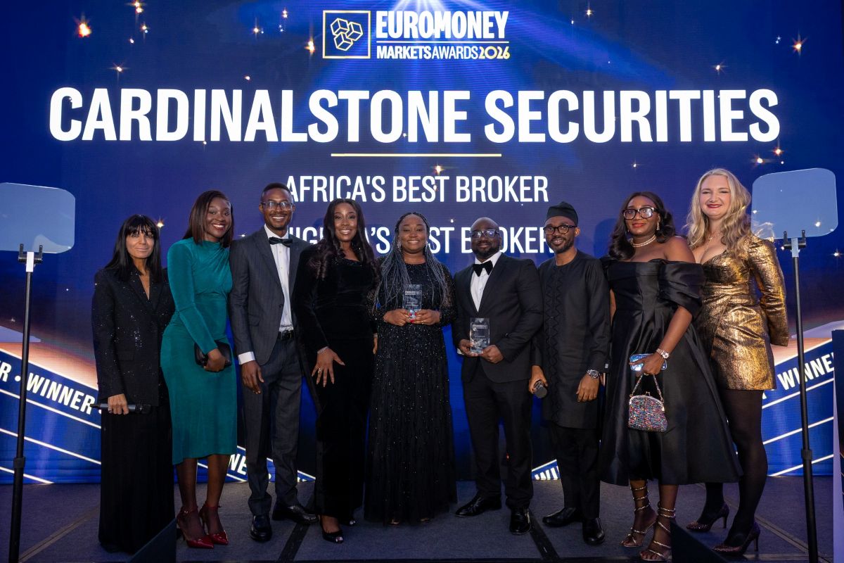 Lagos financial district skyline representing African brokerage excellence