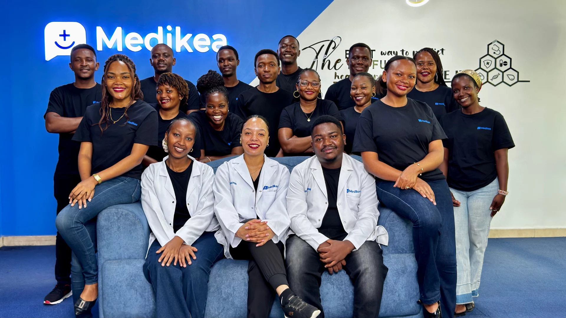 Modern Medikea clinic in Tanzania serving patients