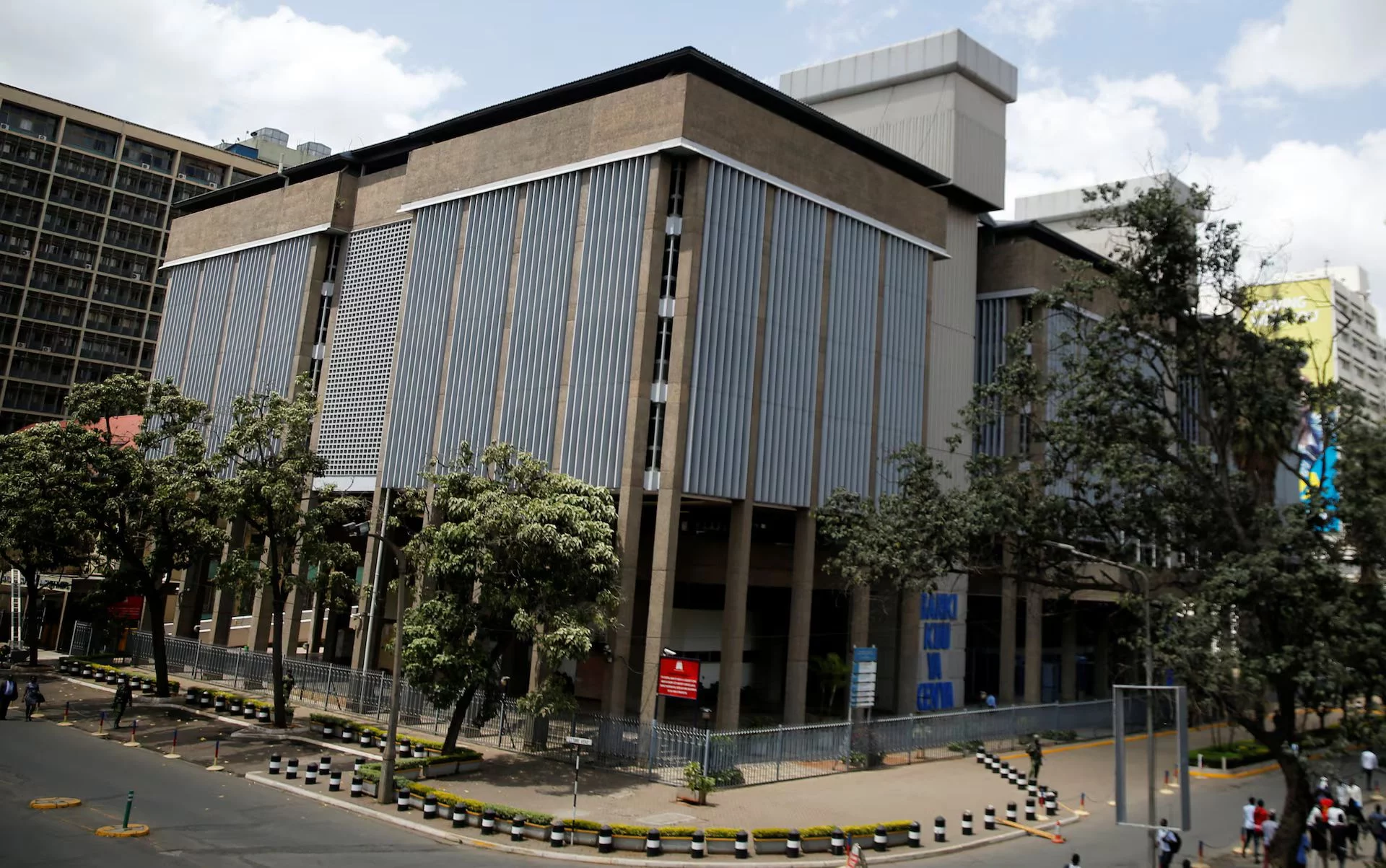 Nairobi skyline with digital payment symbols representing fintech regulation